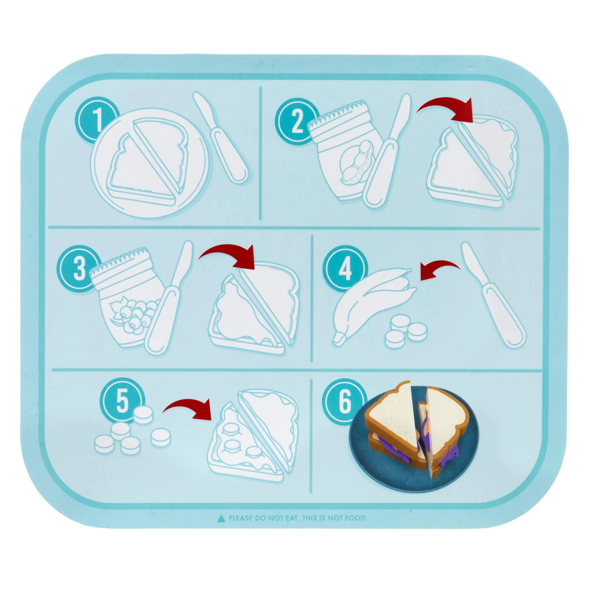 Little Tikes Creative Chefs Peanut Butter & Jelly Kit - Image 7
