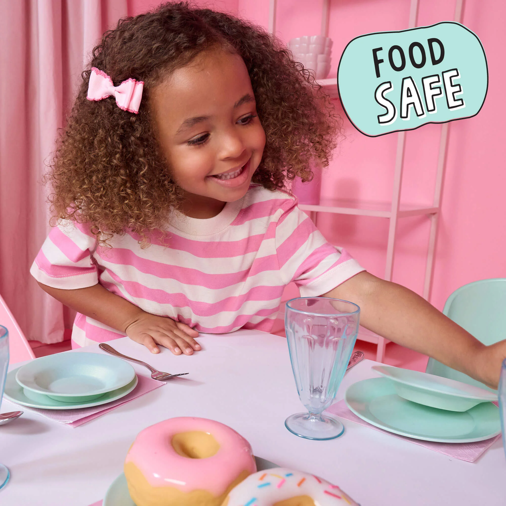 Little Tikes Sea Foam – Sweet Spaces Dishware Set - Image 2