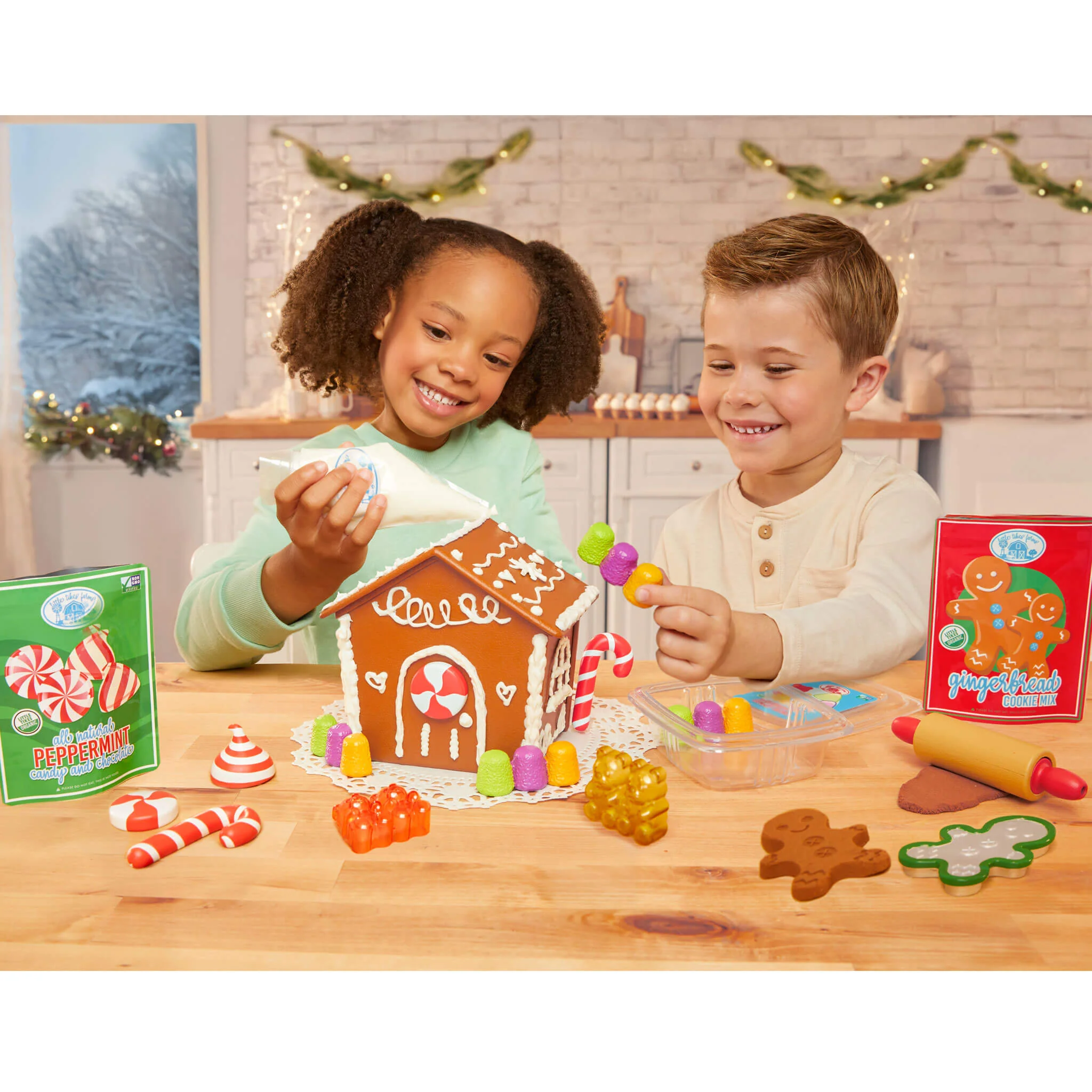 Little Tikes Creative Chefs Gingerbread House Kit - Image 2