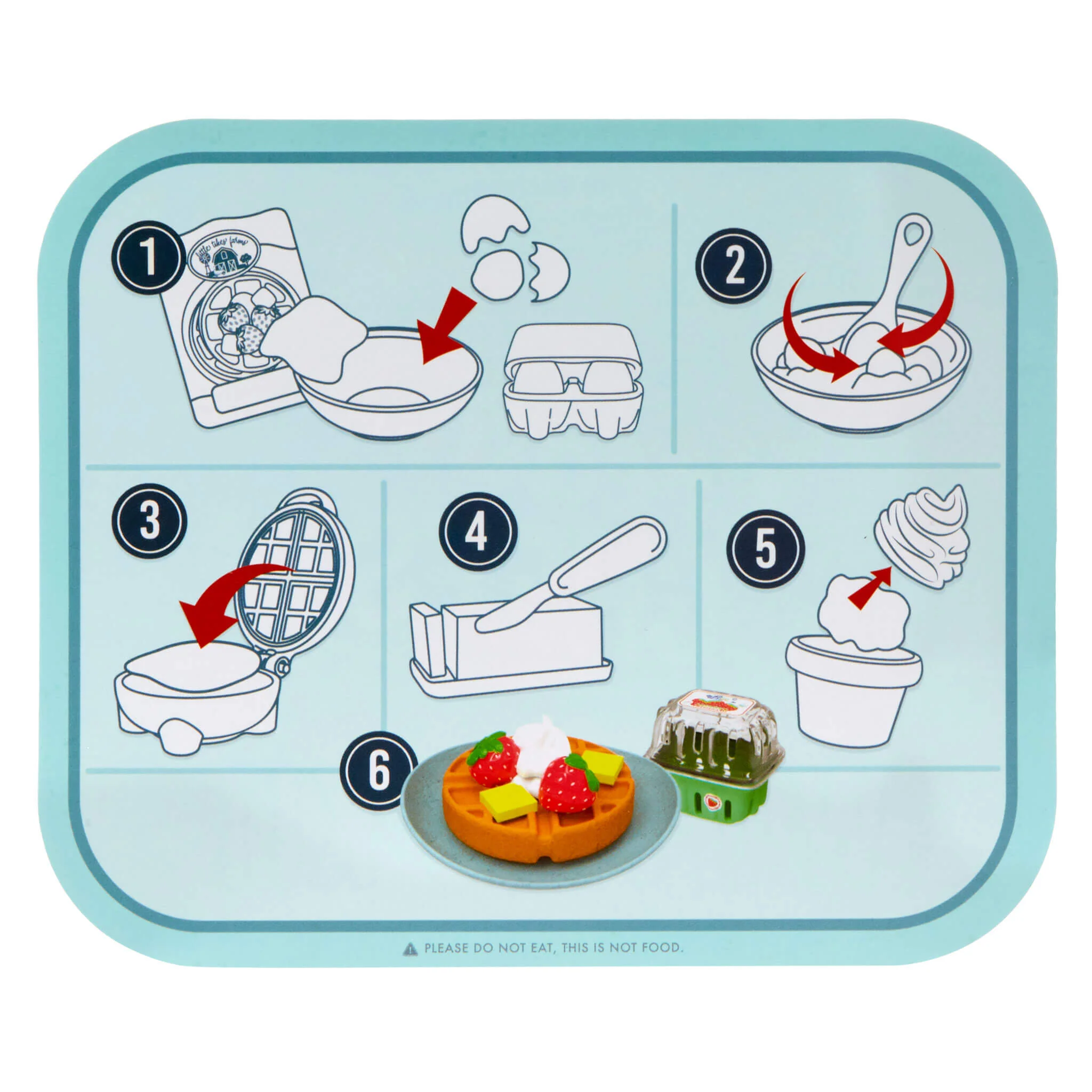 Little Tikes Creative Chefs Waffle Kit - Image 7