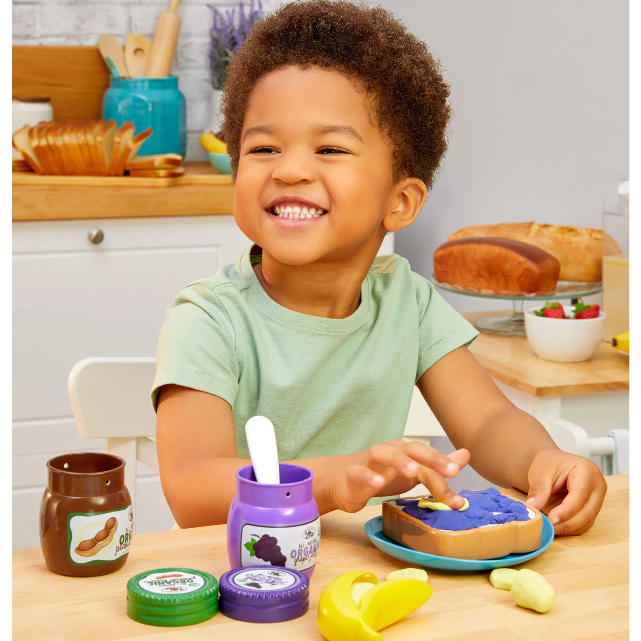 Little Tikes Creative Chefs Peanut Butter & Jelly Kit - Image 6