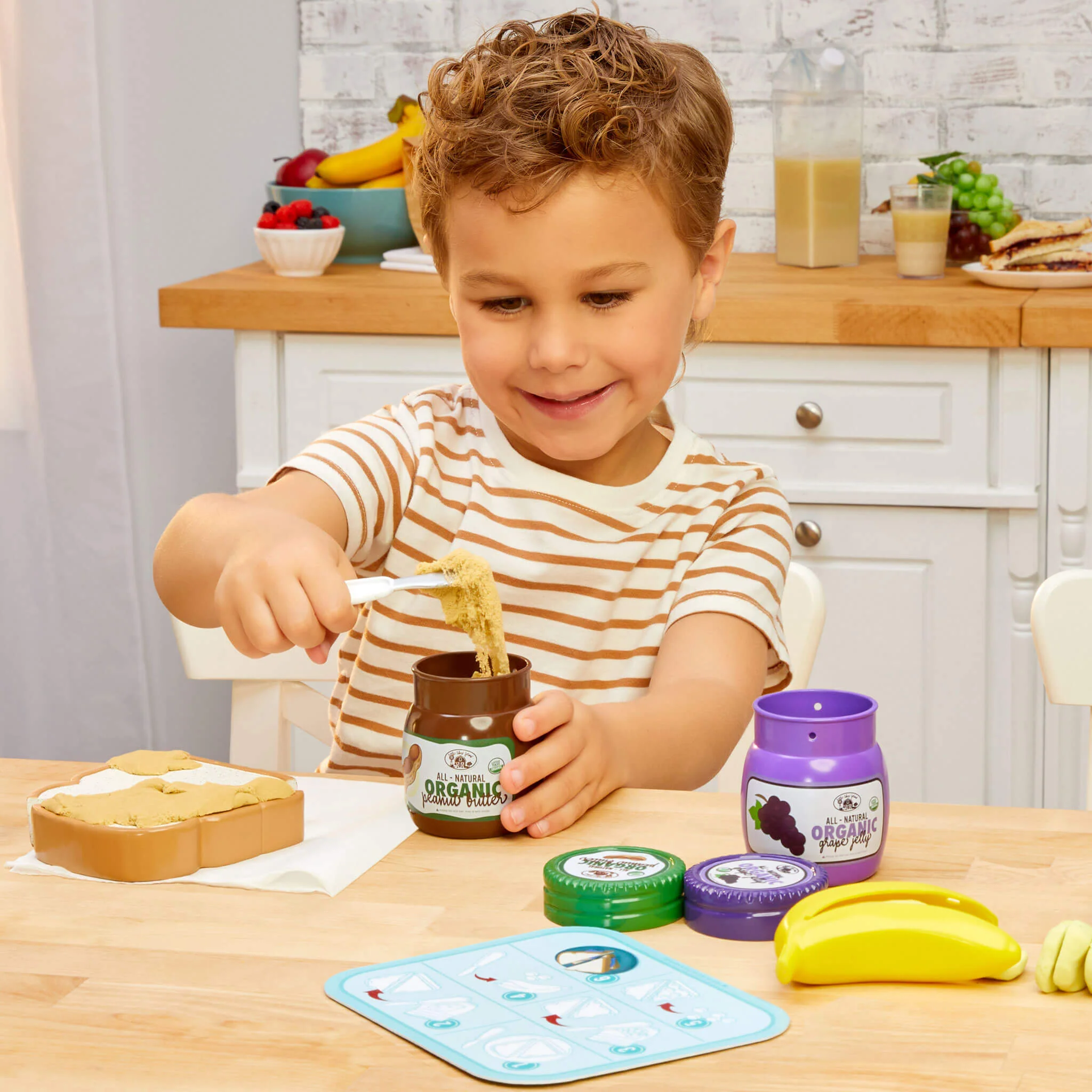 Little Tikes Creative Chefs Peanut Butter & Jelly Kit - Image 4