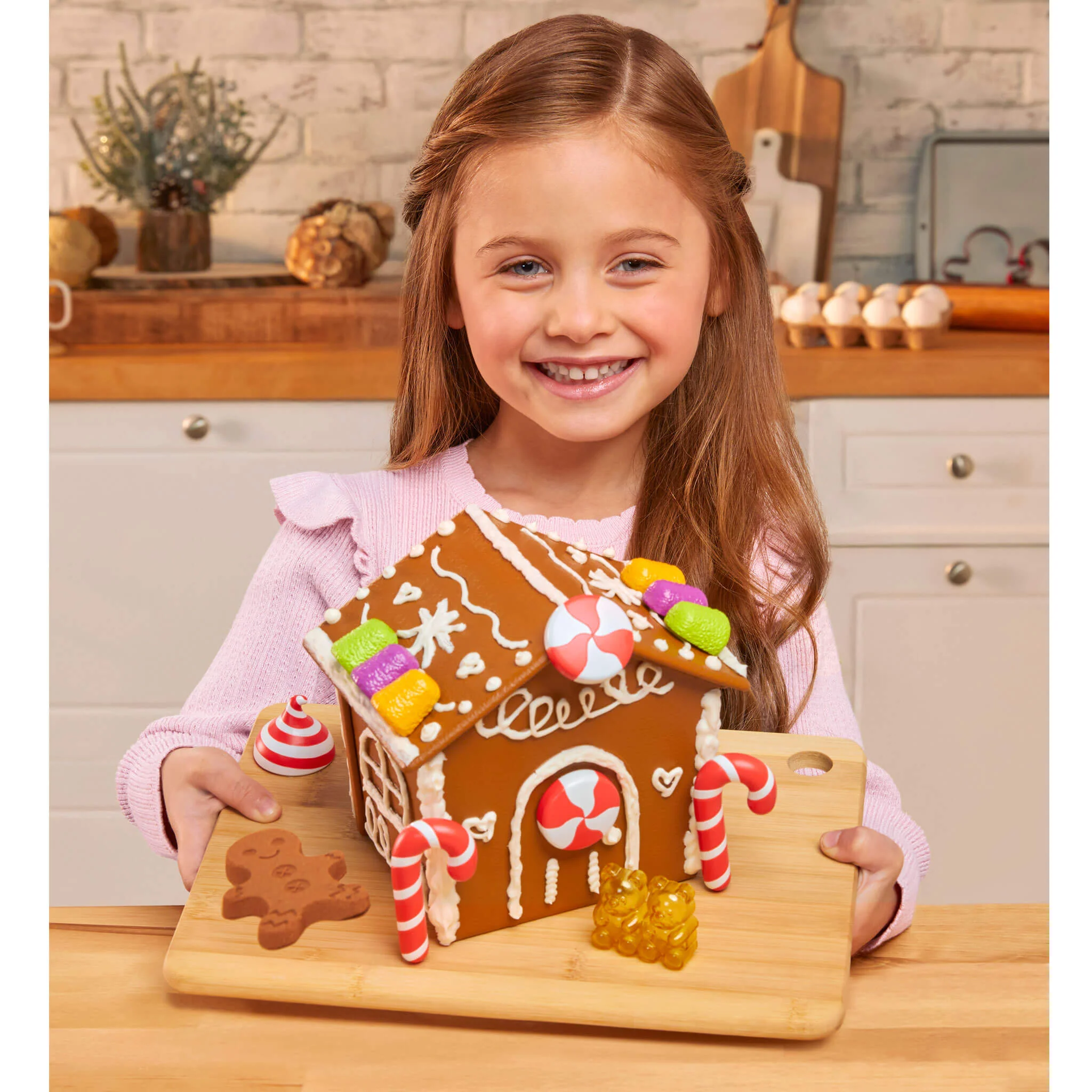 Little Tikes Creative Chefs Gingerbread House Kit - Image 3