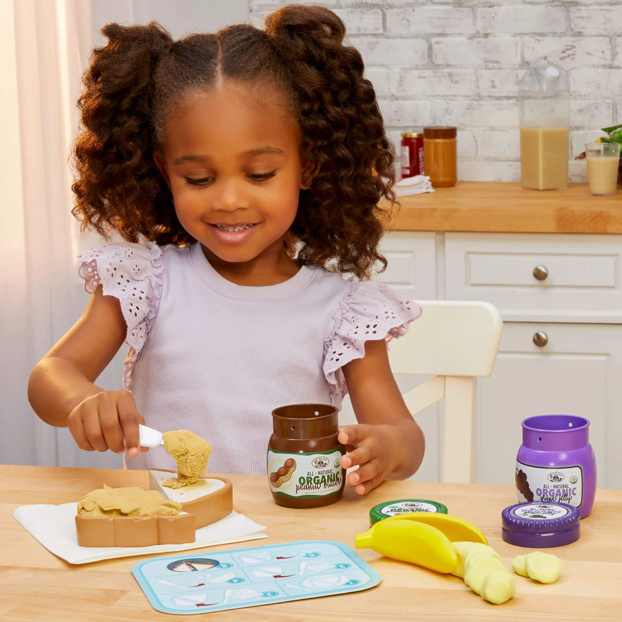 Little Tikes Creative Chefs Peanut Butter & Jelly Kit - Image 5
