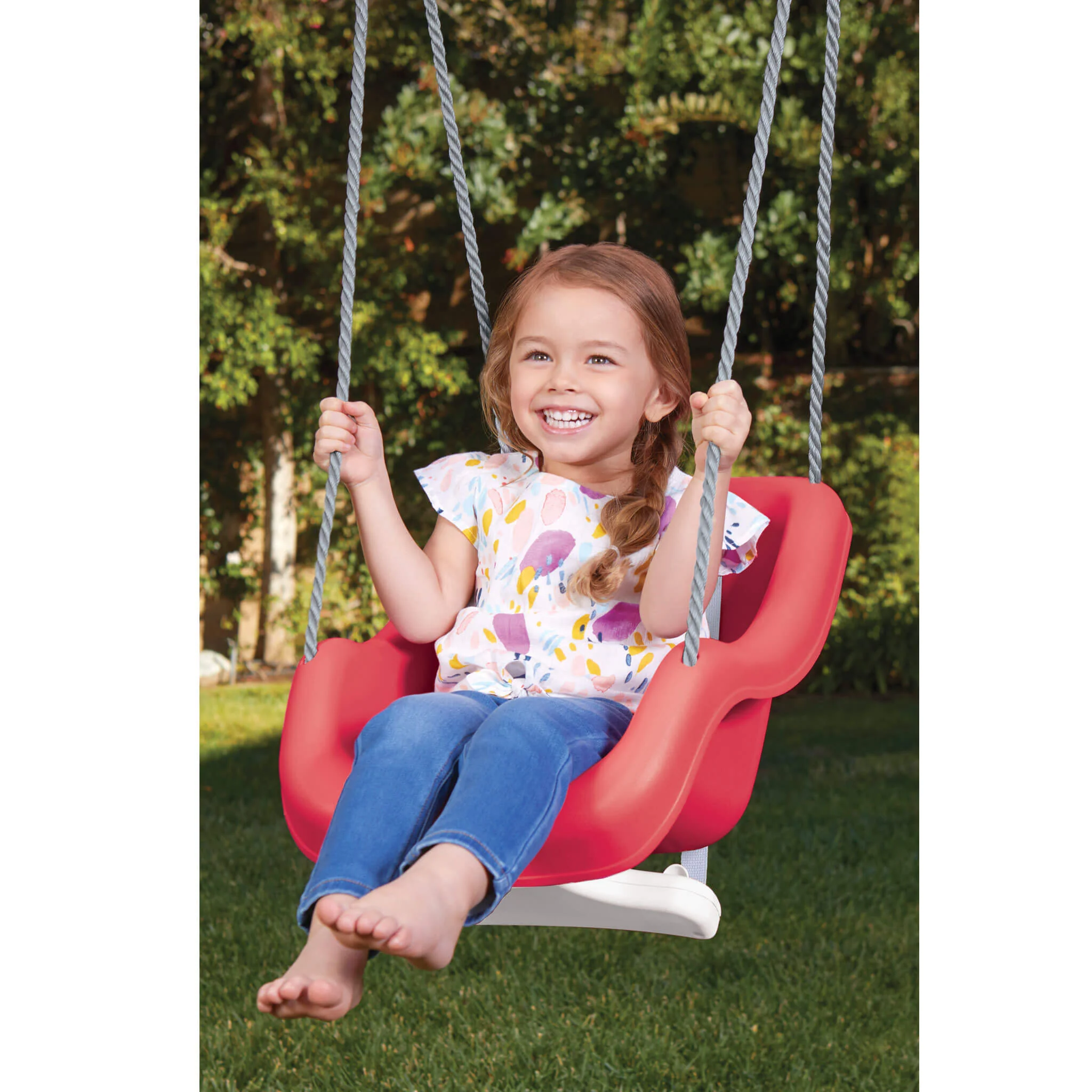 Little Tikes Red – 2-in-1 Snug 'n Secure Swing - Image 4