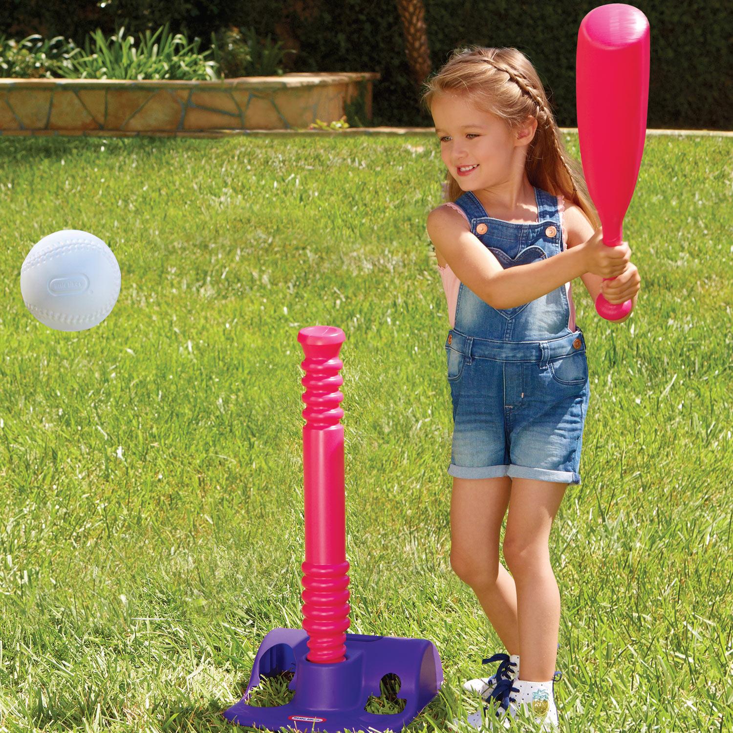Little Tikes Purple and Pink – TotSports T-Ball Set - Image 3