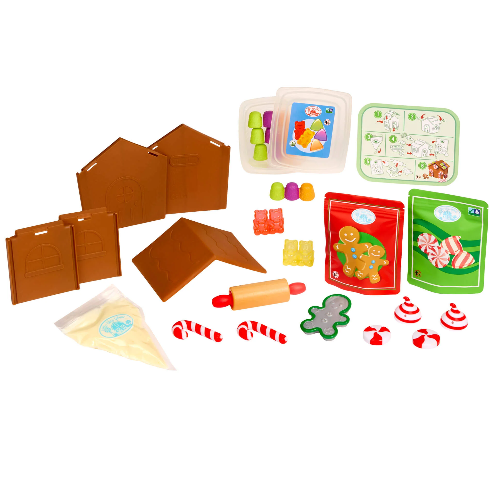 Little Tikes Creative Chefs Gingerbread House Kit - Image 7