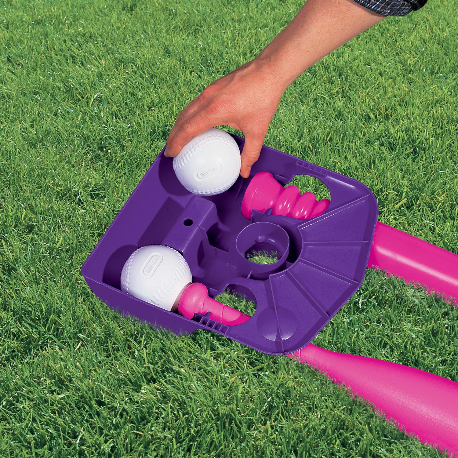 Little Tikes Purple and Pink – TotSports T-Ball Set - Image 5